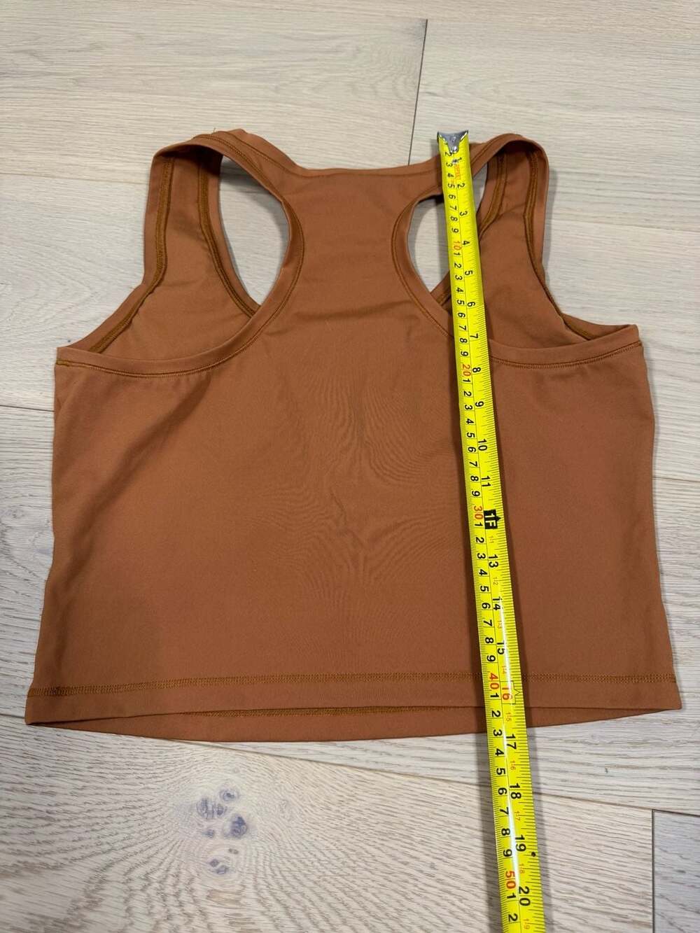 INDYEVA Women's Size M Brown Athletic Racerback Tank Top - Picture 8 of 10